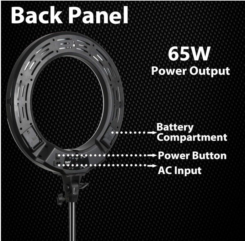 Osaka Ring Light 18' – Professional Lighting Solution - Image 3